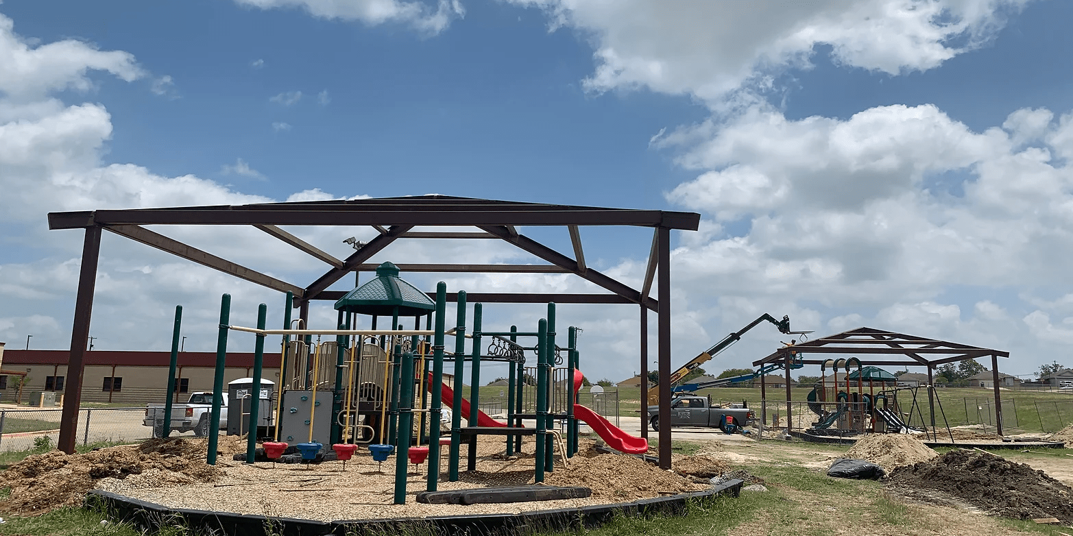 Playground construction